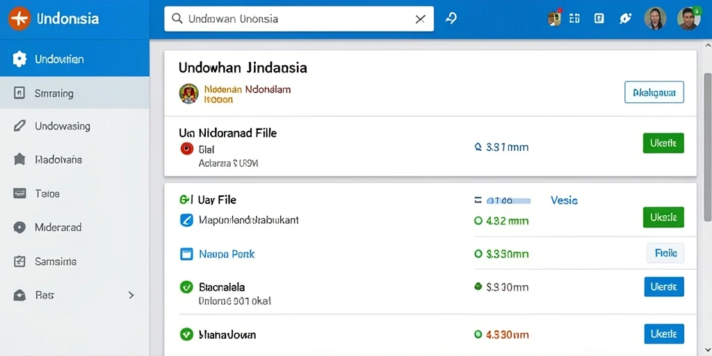 Tampilan antarmuka yang ramah pengguna.