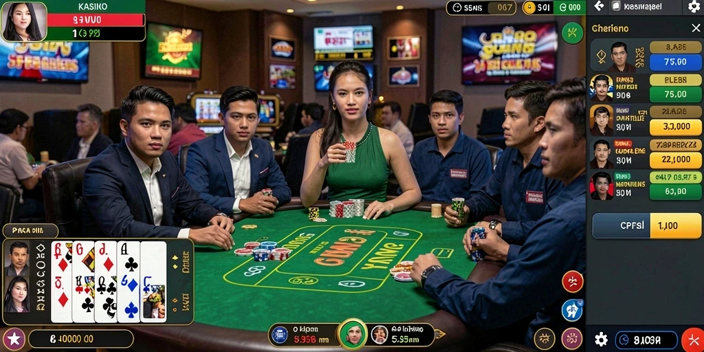 Tangkapan layar menampilkan aksi seru dalam permainan.