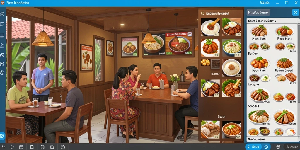 Tampilan antarmuka yang menarik dan mudah diakses.