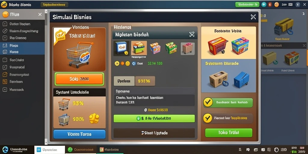 Tampilan antarmuka yang menarik dan intuitif.