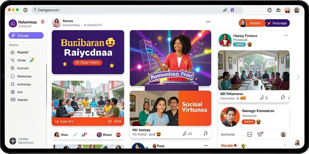 Tampilan antarmuka yang ramah pengguna.