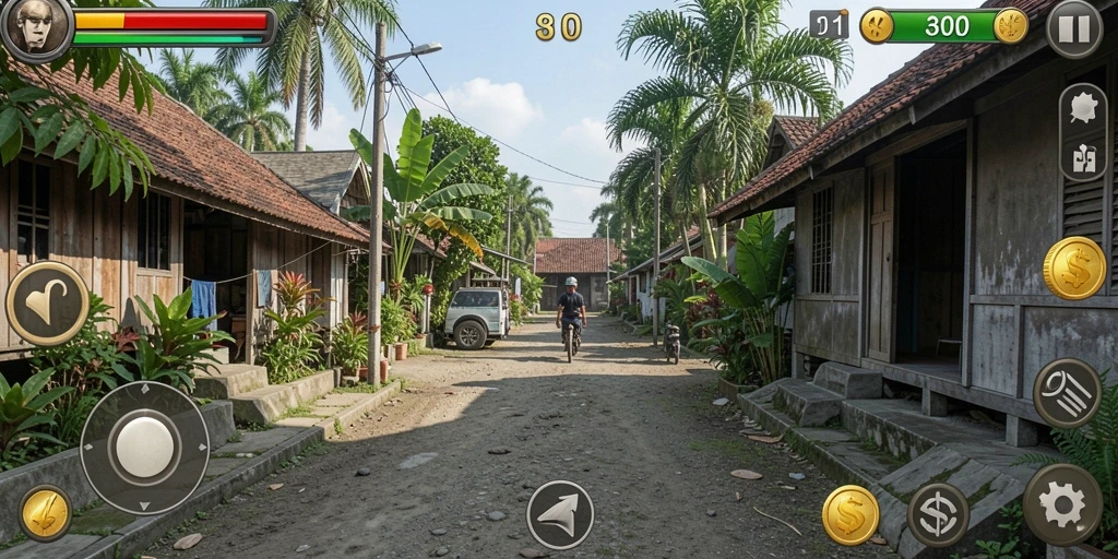 Tampilan antarmuka yang intuitif dan menarik.