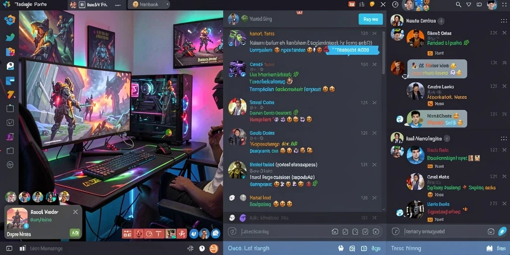Screenshot menampilkan dunia fantasi yang menakjubkan.