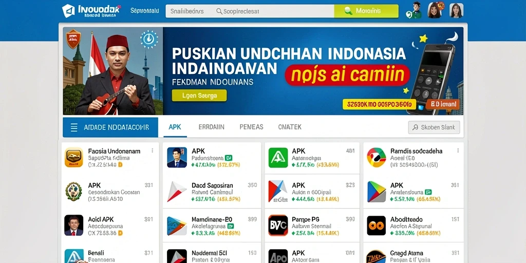 Tampilan awal yang menarik dan ramah pengguna.