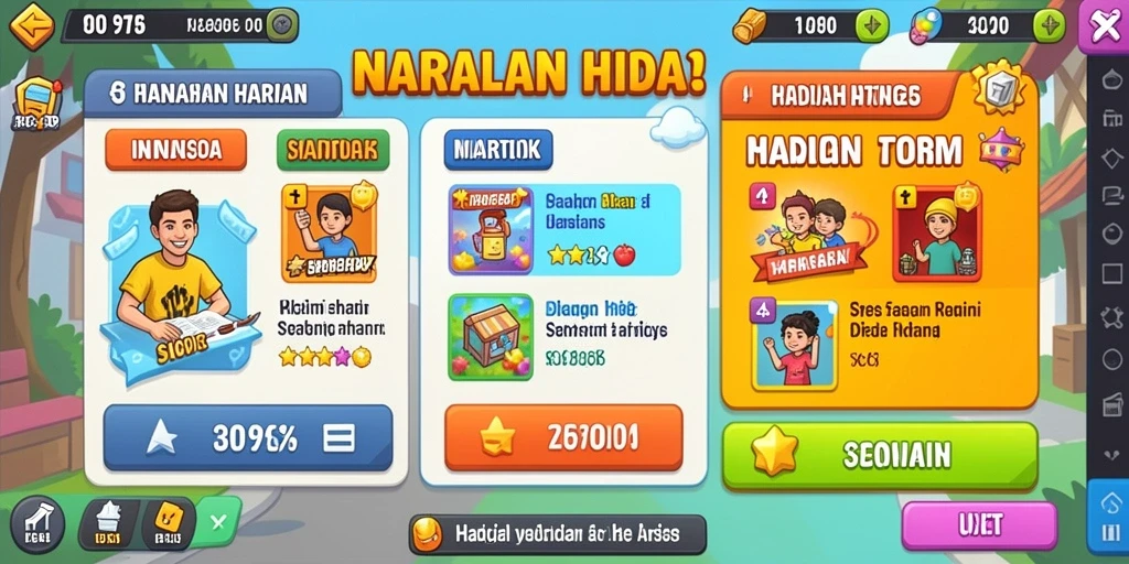 Tampilan antarmuka yang memukau dan mudah digunakan.